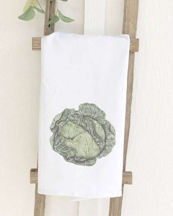 Organic Cabbage - Cotton Tea Towel