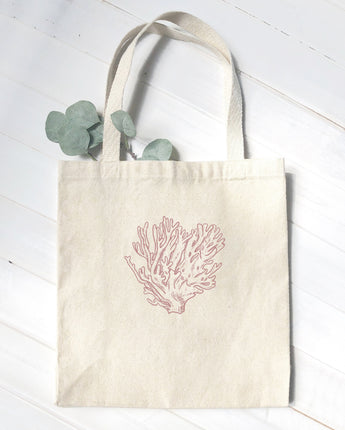 Red Coral - Canvas Tote Bag