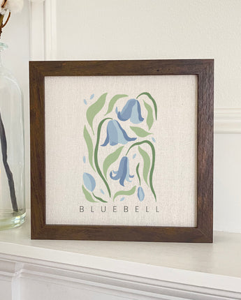 Bluebell (Garden Edition) - Framed Sign