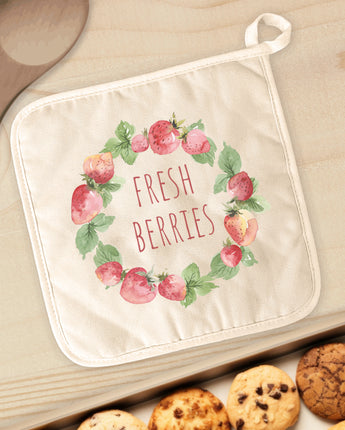 Fresh Berries - Cotton Pot Holder