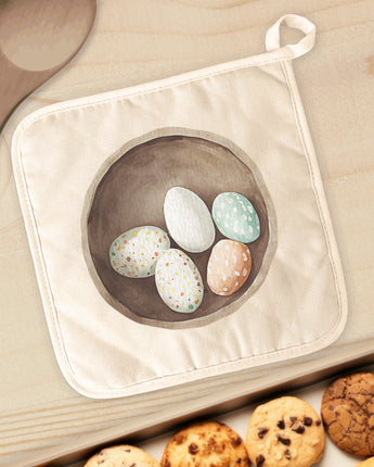 Eggs in a Bowl - Cotton Pot Holder