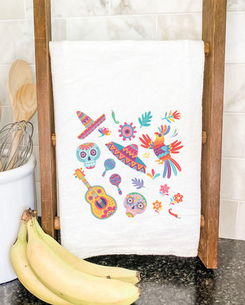 Day of the Dead Party - Cotton Tea Towel
