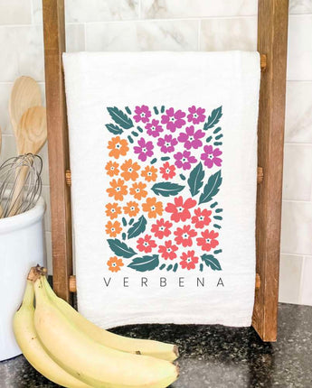 Verbena (Garden Edition) - Cotton Tea Towel