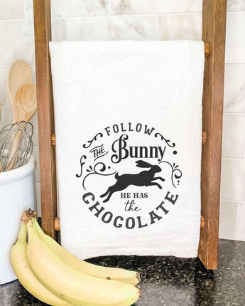 Follow the Bunny - Cotton Tea Towel