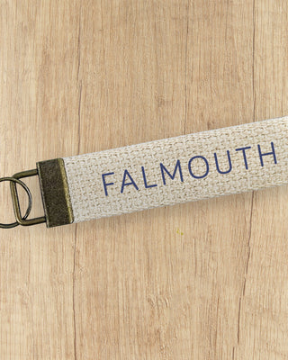 Cottage Shore Canvas Key Fob's