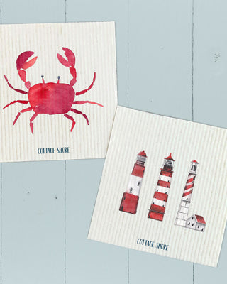 Cottage Shore Swedish Dish Cloths