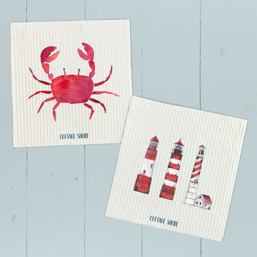 Cottage Shore Swedish Dish Cloths
