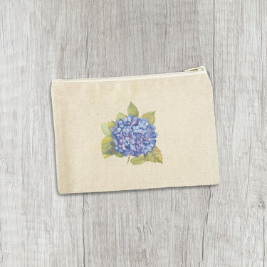 Indigo Tangerine Zipper Pouches