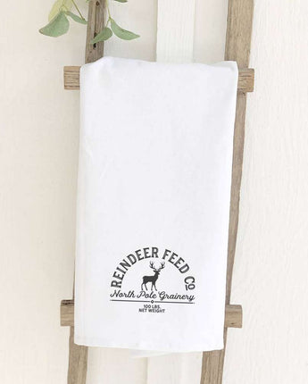 Reindeer Feed Co. - Cotton Tea Towel