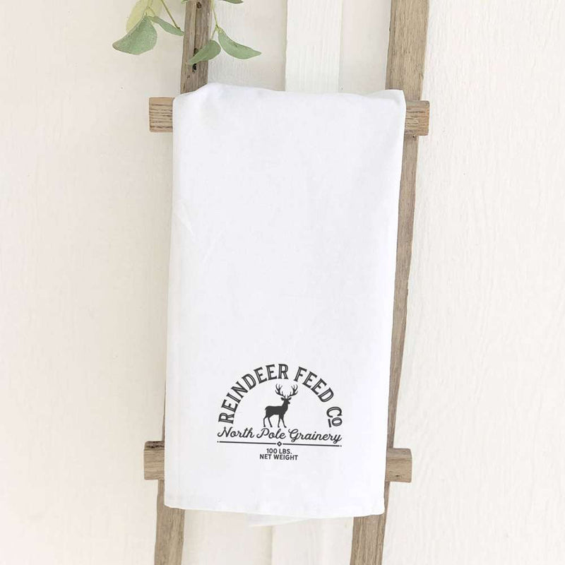 Reindeer Feed Co. - Cotton Tea Towel
