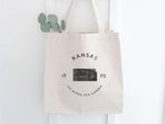 State Badge and Motto - Canvas Tote Bag