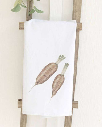 Organic Carrots - Cotton Tea Towel