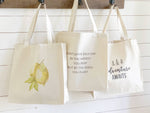 Lemons - Canvas Tote Bag