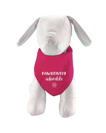 Sentimental Pet Bandana - Pawsitively Adorable