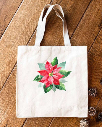 Poinsettia - Canvas Tote Bag