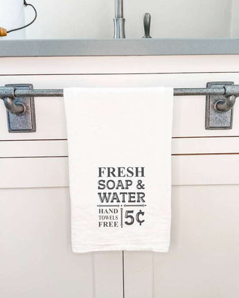 Soap and Water - Cotton Tea Towel