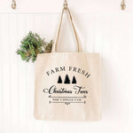 Farm Fresh Christmas Trees - Canvas Tote Bag
