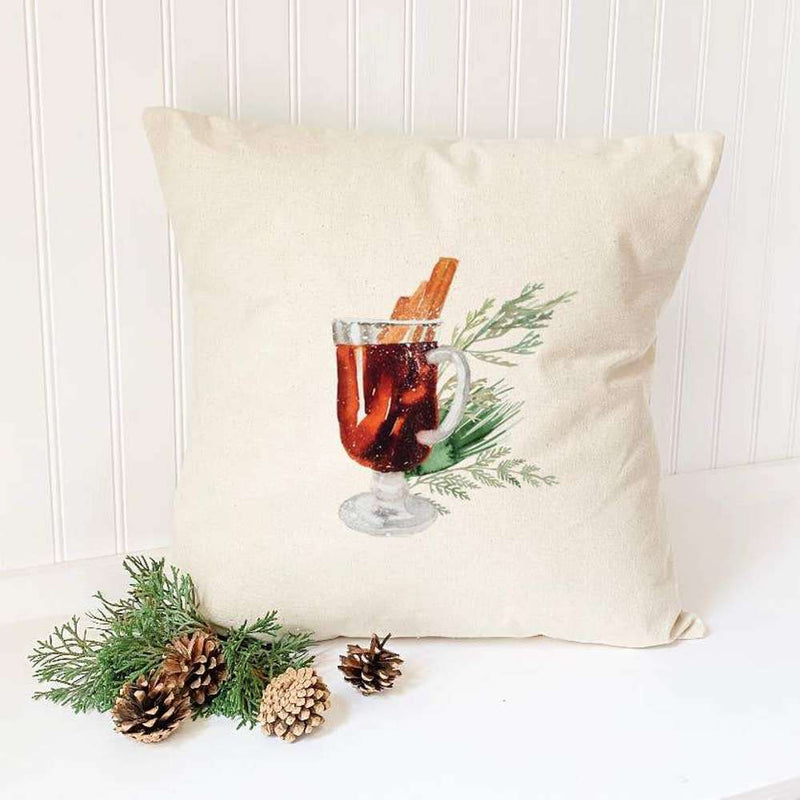 Hot Cider - Square Canvas Pillow