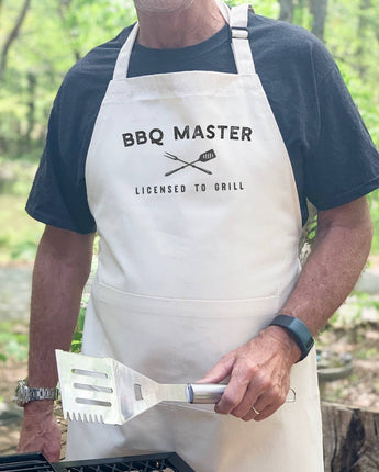 Dad's BBQ Master Licensed to Grill - Apron