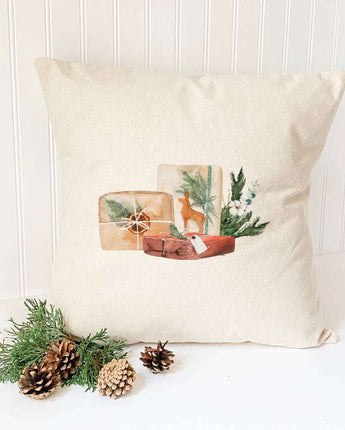 Holiday Gifts - Square Canvas Pillow