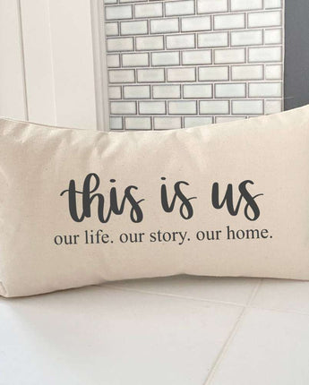 This is Us - Rectangular Canvas Pillow