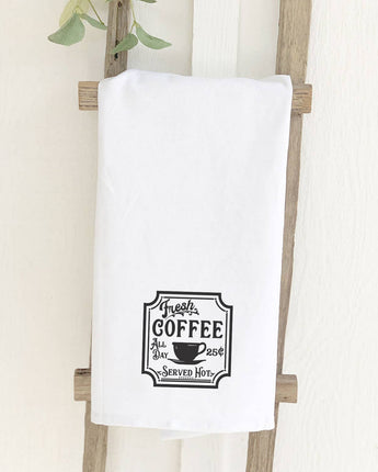 Fresh Coffee- Cotton Tea Towel