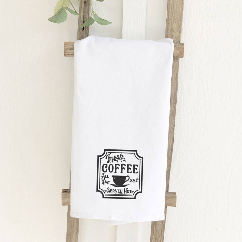 Fresh Coffee- Cotton Tea Towel