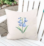 Bluebells - Square Canvas Pillow