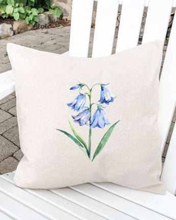Bluebells - Square Canvas Pillow