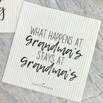 What Happens at Grandma's, Frosting 2 pk - Swedish Dish Cloth