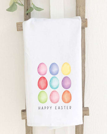 Happy Easter Eggs - Cotton Tea Towel
