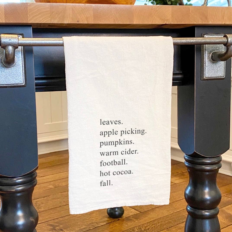 All Things Fall - Cotton Tea Towel