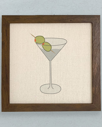 Deux Olives - Customizable Framed Sign