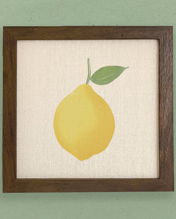 Lemon - Framed Sign