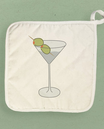 Deux Olives - Customizable Cotton Pot Holder