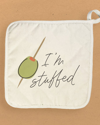 I'm Stuffed - Cotton Pot Holder