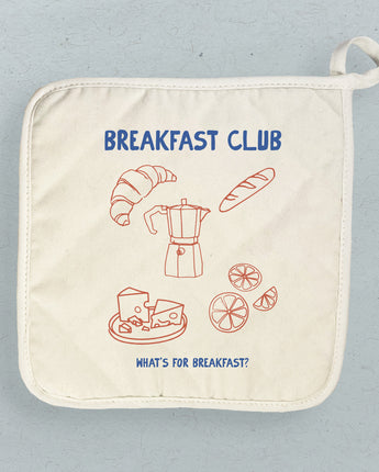 Breakfast Club - Cotton Pot Holder