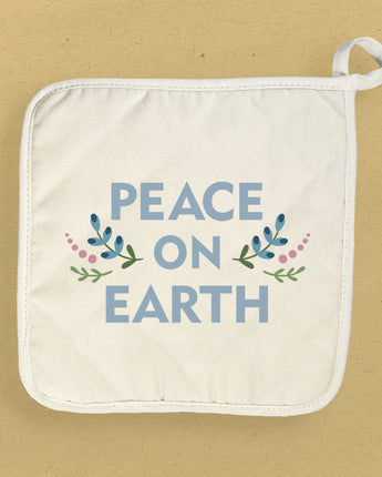 Peace on Earth - Cotton Pot Holder