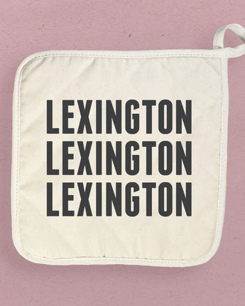 Simple Repeats - Custom Cotton Pot Holder