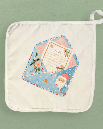 Dear Santa - Customizable Cotton Pot Holder