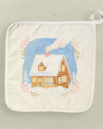 Hygge Cabin - Customizable Cotton Pot Holder