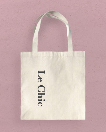Le Chic - Canvas Tote Bag