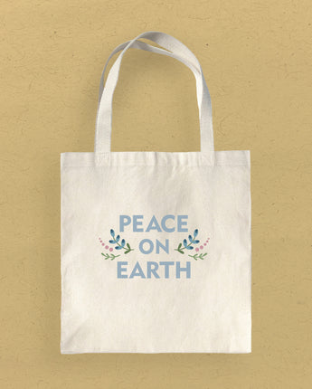 Peace on Earth - Canvas Tote Bag