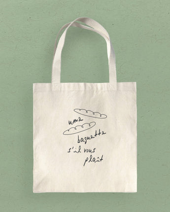 Une Baguette - Canvas Tote Bag