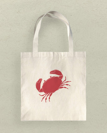 Red Crab - Canvas Tote Bag