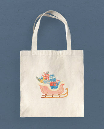 Sleigh Rosé - Customizable Canvas Tote Bag