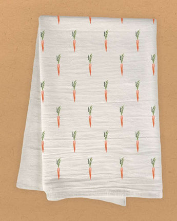 Carrots - Easter Cotton Tea Towel