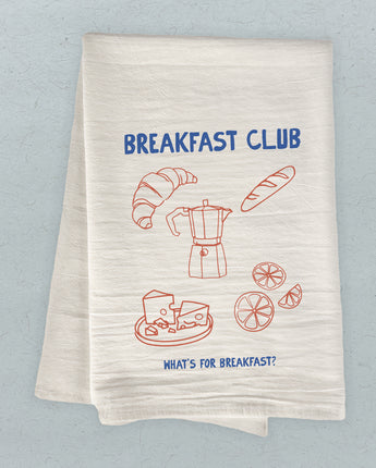 Breakfast Club - Cotton Tea Towel