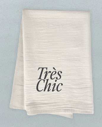 Tres Chic - Cotton Tea Towel