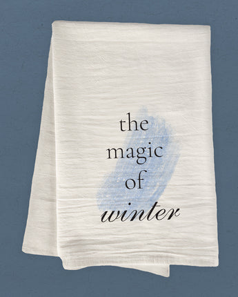 Magic of Winter - Cotton Tea Towel